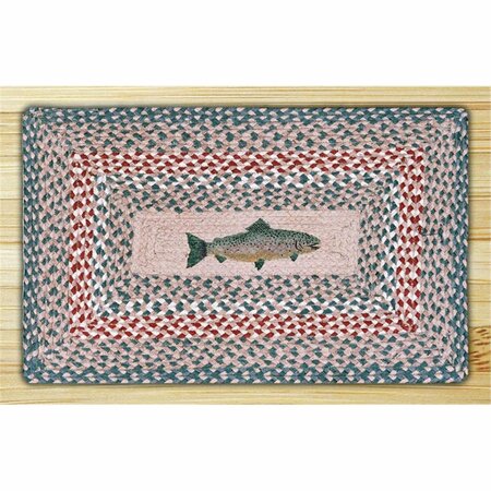 CAPITOL IMPORTING CO Capitol Importing Fish - 20 in. x 30 in. Rectangle Patch 67-009F